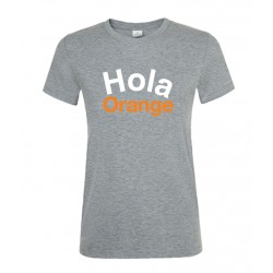 Camiseta M/C GRIS MUJER