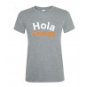 Camiseta M/C GRIS MUJER